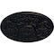 Ekena Millwork Versailles Ceiling Medallion (Fits Canopies up to 3 1/4"), Hand-Painted Steel Gray, 33"OD x 1 3/4"P CM33VESGS - alternate 4